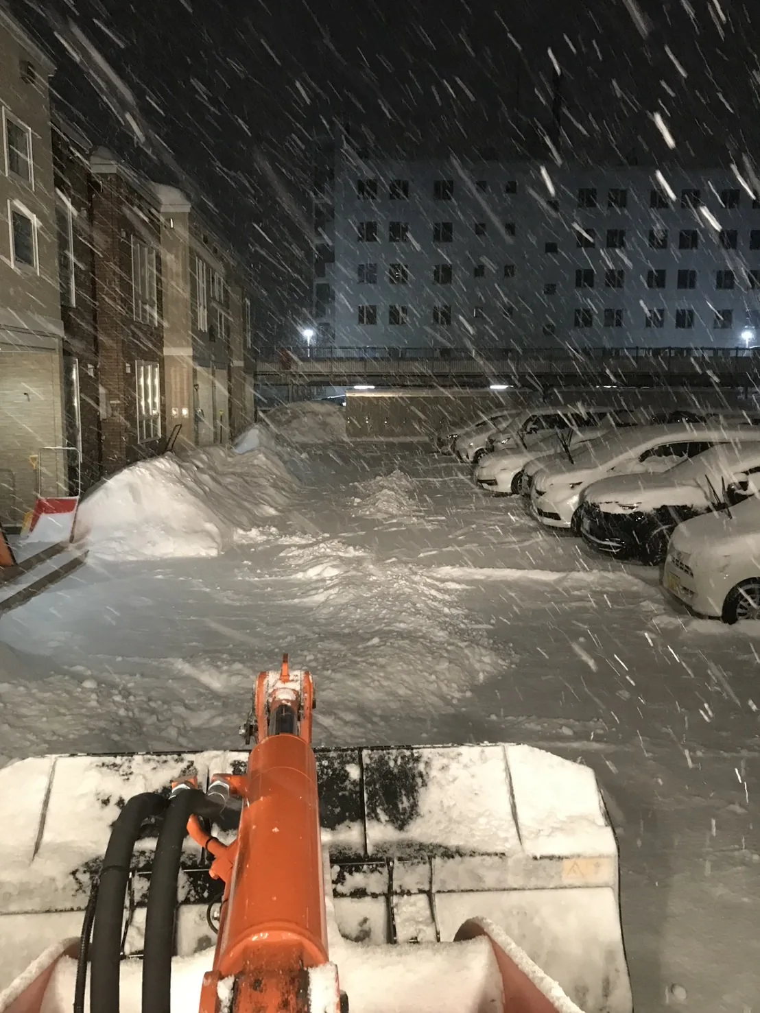 アパートや事業所のシーズン除雪